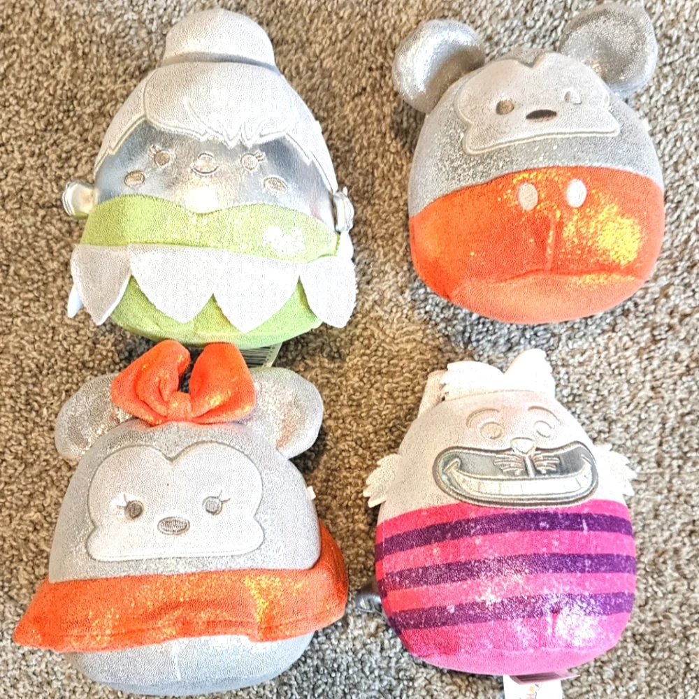 Disney Squishmallows 4pc bundle - Picture 1 of 2